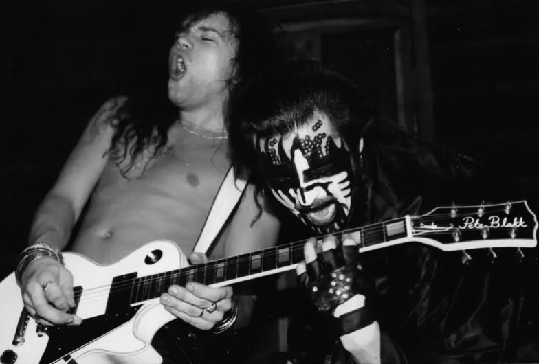 Pete Blakk live with King Diamond